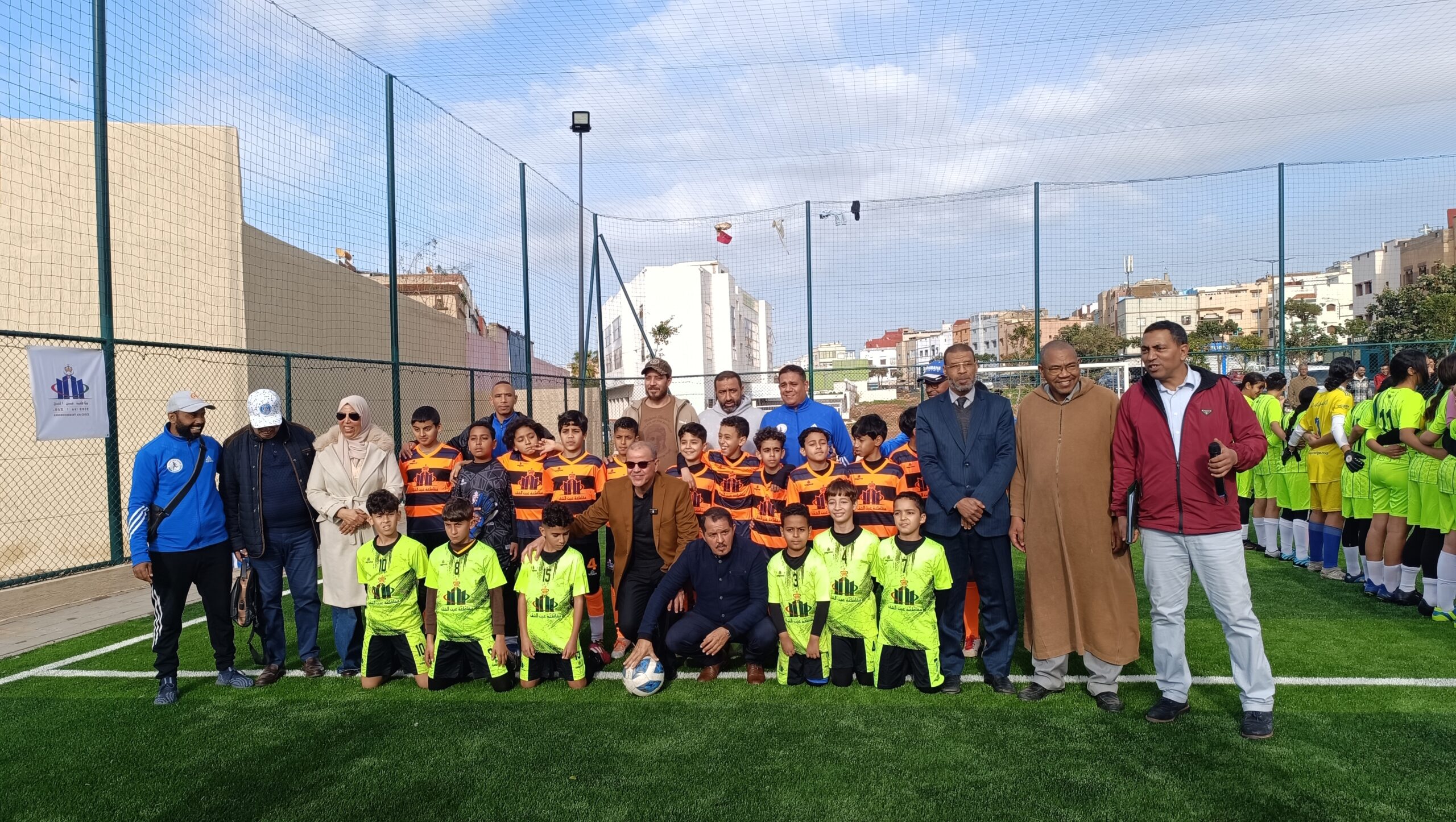 مقاطعة عين الشق..افتتاح ملاعب القرب الشورى والخليل والاستفادة بالمجان وقريبا بناء ملعب رياضي كبير